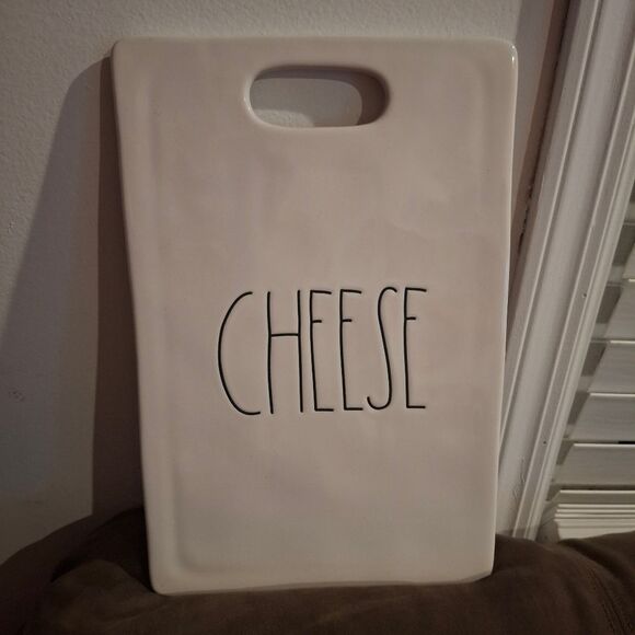 Rae Dunn CHEESE Charcuterie Serving Board Platter - Picture 2 of 3